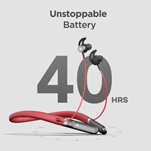 Boult Audio ZCharge Wireless in Ear Bluetooth Neckband with ENC Mic, 40H Playtime, Type-C Fast Charging (10Mins=15Hrs Playtime), Dual Pairing, Made…
