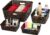 Amazon Brand – Solimo 4 Piece Storage Basket Set, Brown, Plastic