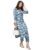 ANNI DESIGNER Women’s Cotton Blend Printed Straight Kurta with Pant